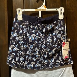 Bearpaw Floral Skort Pair in Light and Dark Blue